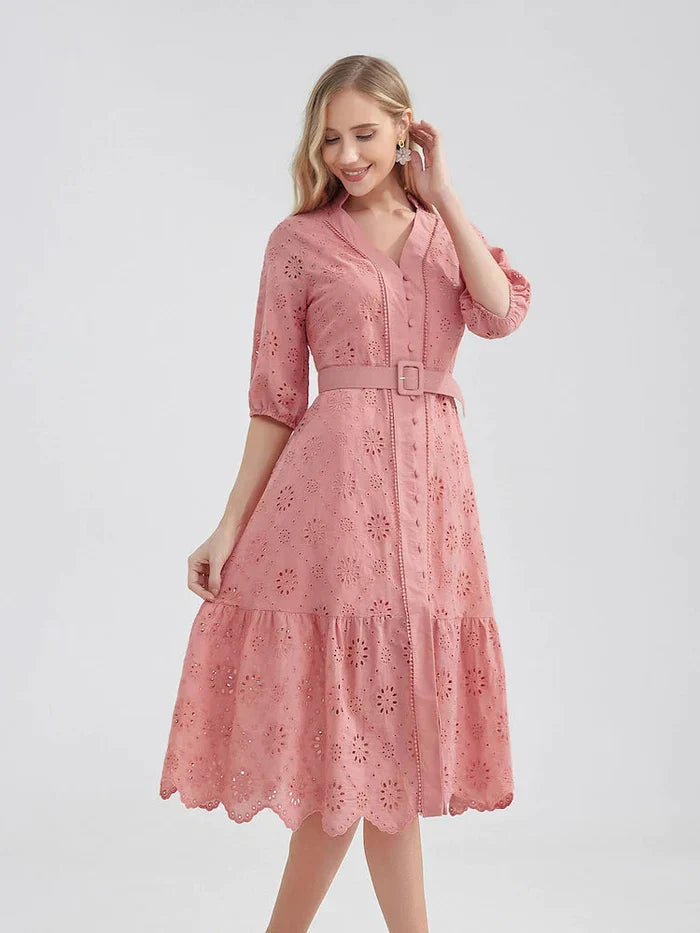 Vestido Midi Laise Soltinho Verano